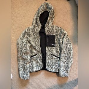 Stussy reversible Sherpa jacket